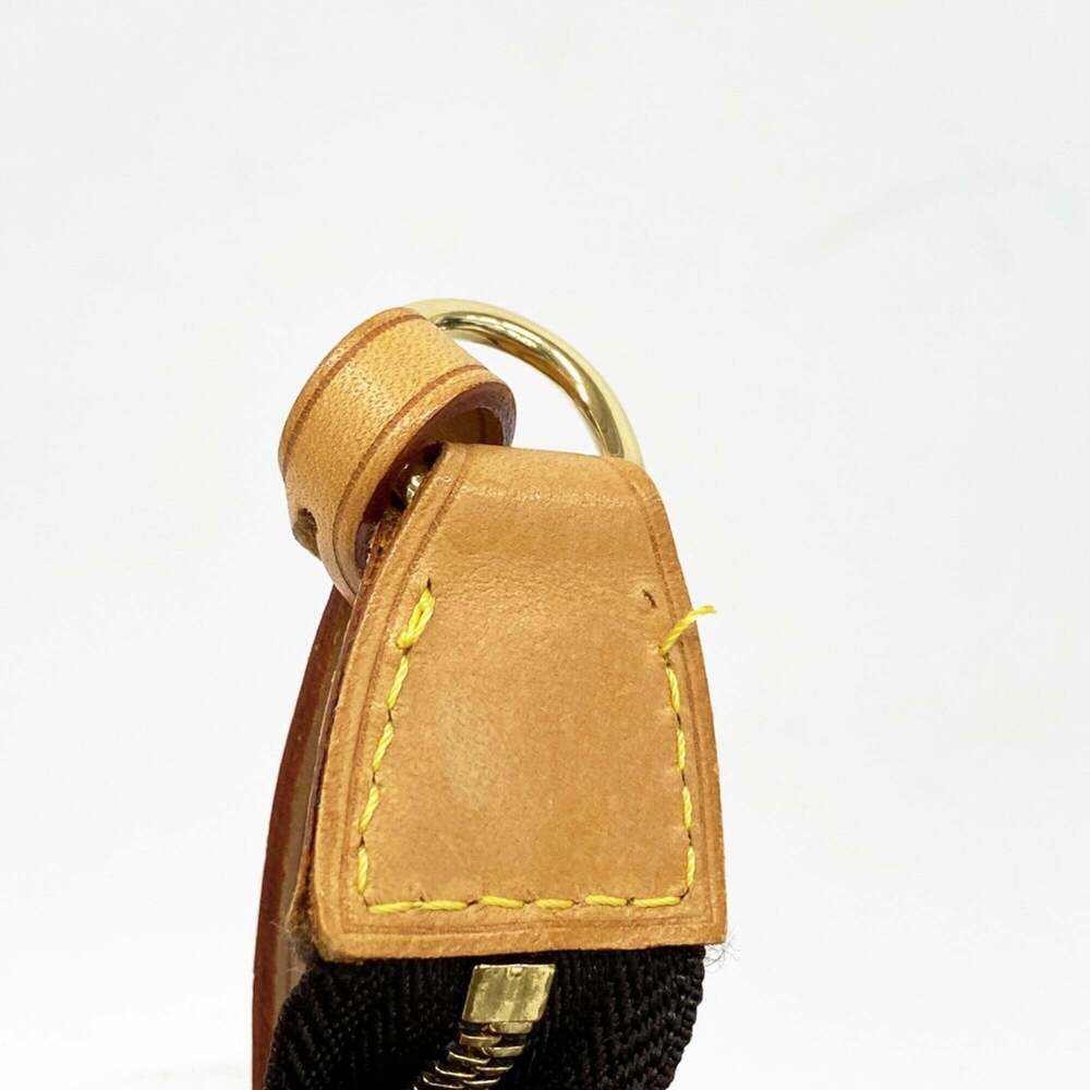 LOUIS VUITTON Authentic Brown Monogram Pochette Pouch - Picture 6 of 9